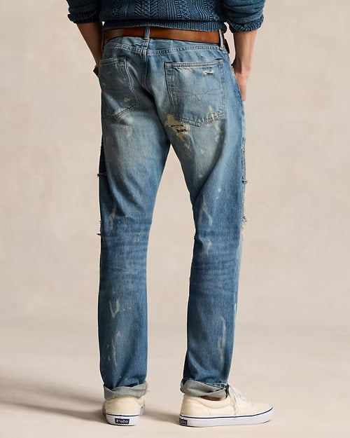 Ralph Lauren Sullivan Slim Distressed Jean