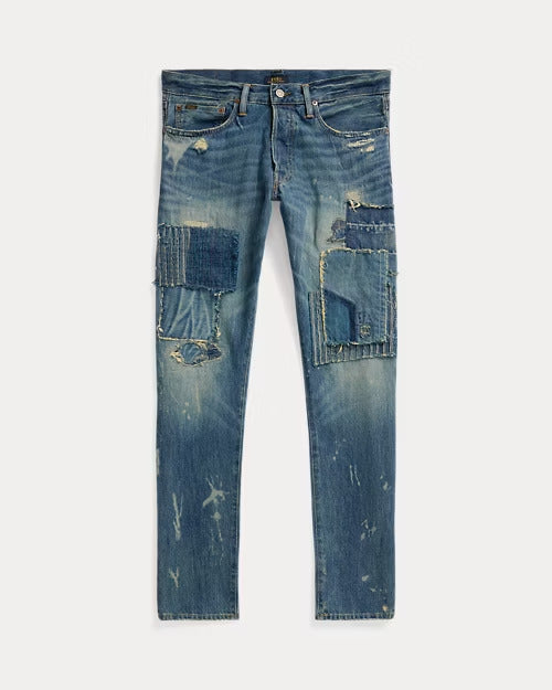 Ralph Lauren Sullivan Slim Distressed Jean