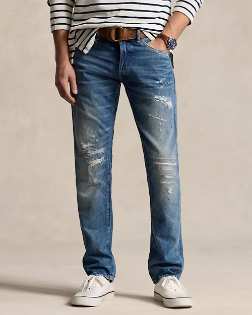 Ralph Lauren Sullivan Slim Distressed Jean
