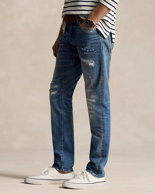 Ralph Lauren Sullivan Slim Distressed Jean