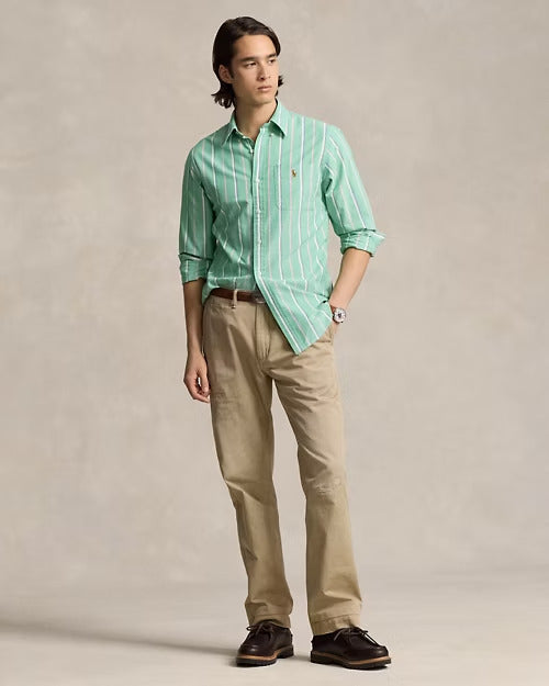 Ralph Lauren Classic Fit Striped Oxford Shirt