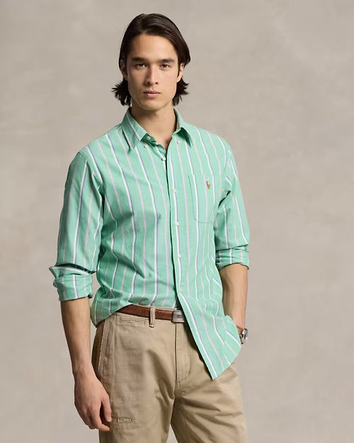 Ralph Lauren Classic Fit Striped Oxford Shirt