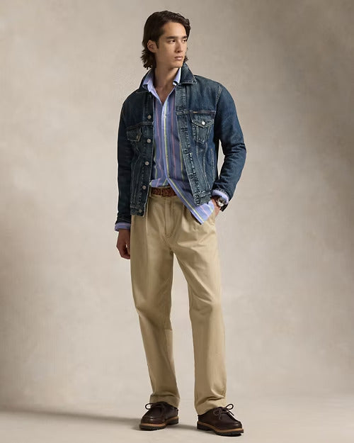 Ralph Lauren Classic Fit Striped Oxford Shirt