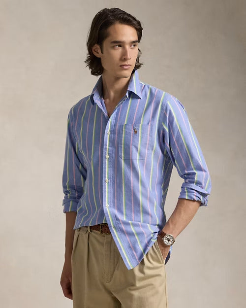 Ralph Lauren Classic Fit Striped Oxford Shirt