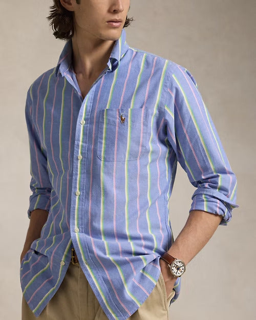 Ralph Lauren Classic Fit Striped Oxford Shirt