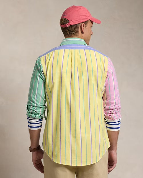 Ralph Lauren Classic Fit Striped Oxford Fun Shirt