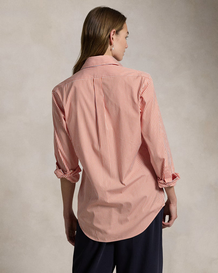 Ralph Lauren Classic Fit Striped Poplin Shirt