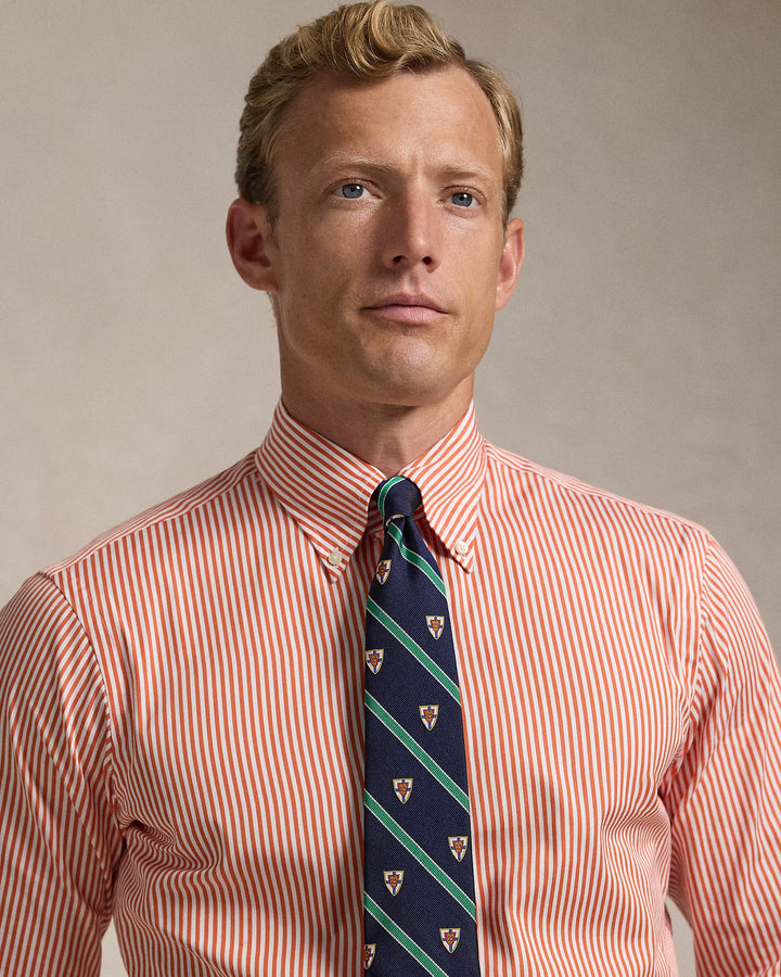 Ralph Lauren Classic Fit Striped Poplin Shirt