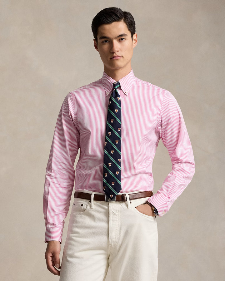 Ralph Lauren Classic Fit Striped Poplin Shirt