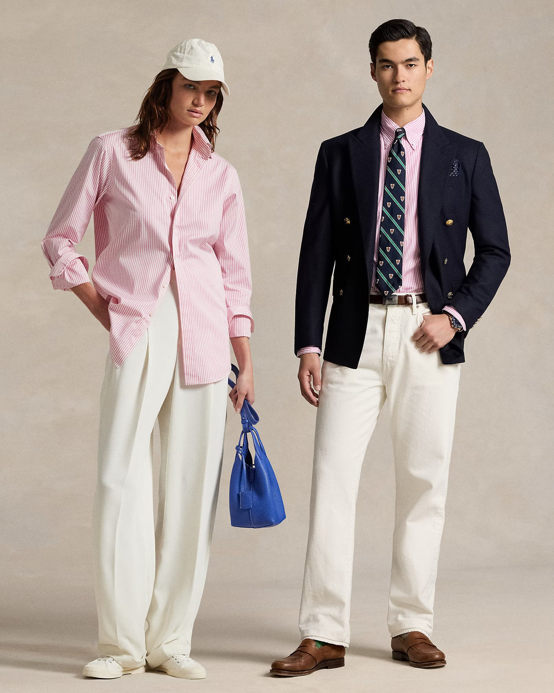 Ralph Lauren Classic Fit Striped Poplin Shirt