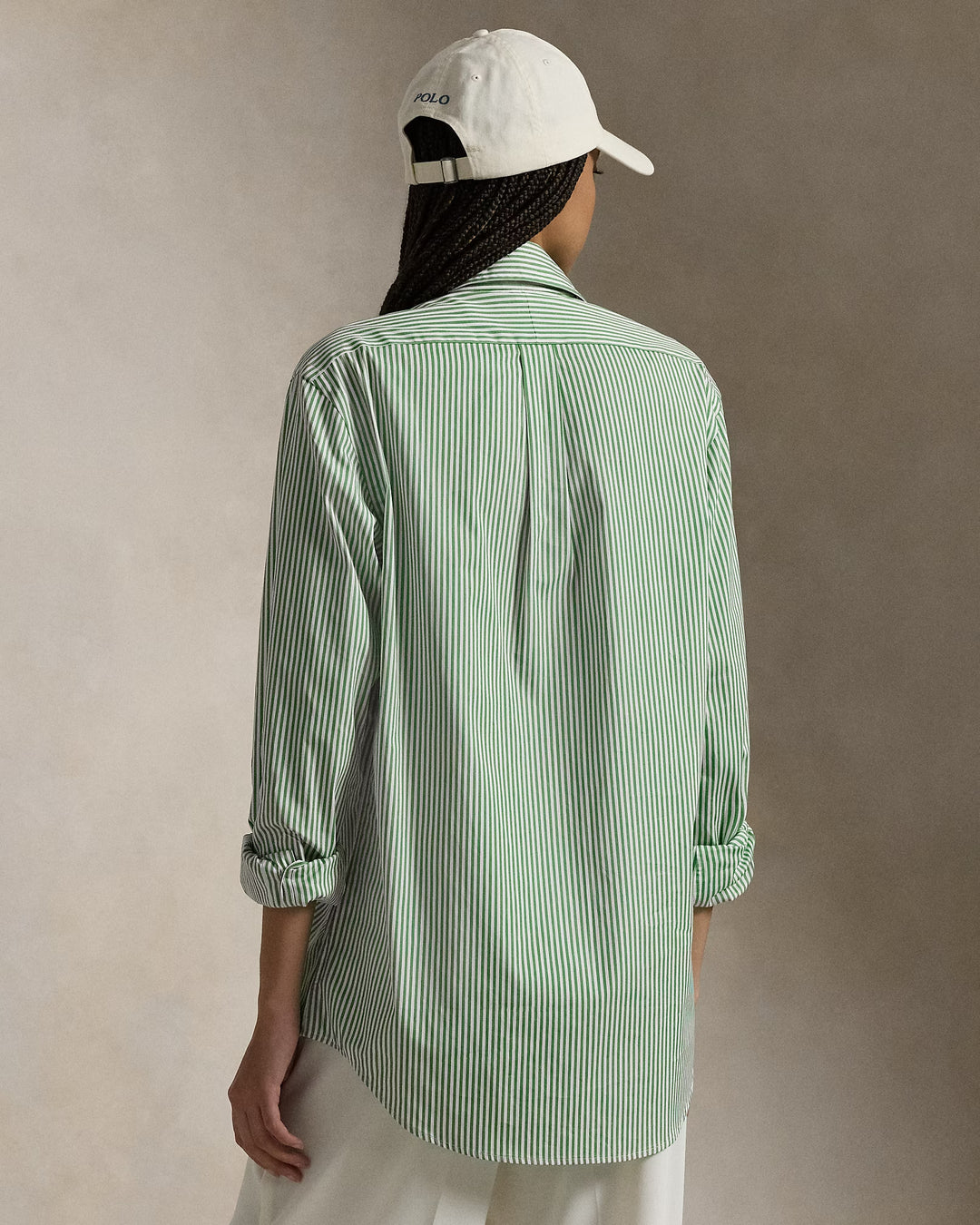 Ralph Lauren Classic Fit Striped Poplin Shirt
