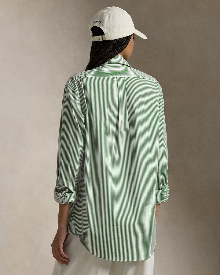 Ralph Lauren Classic Fit Striped Poplin Shirt