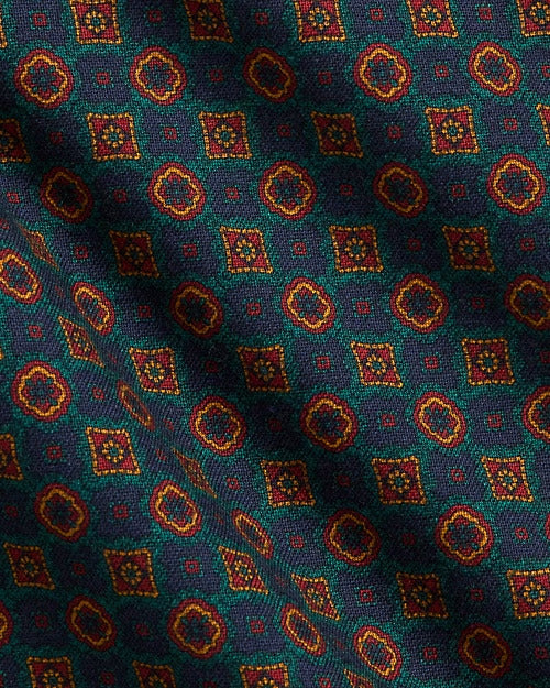 Ralph Lauren Classic Fit Foulard Oxford Camp Shirt