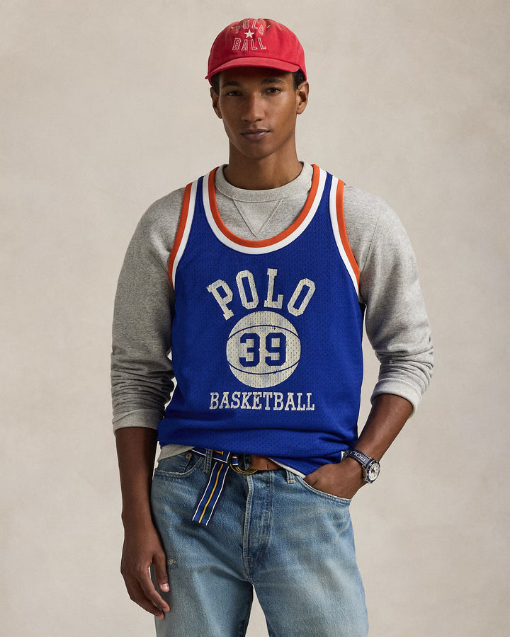 Ralph Lauren Logo Mesh Tank