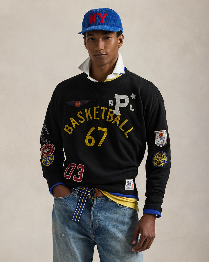 Ralph Lauren Vintage Fit Fleece Graphic Sweatshirt