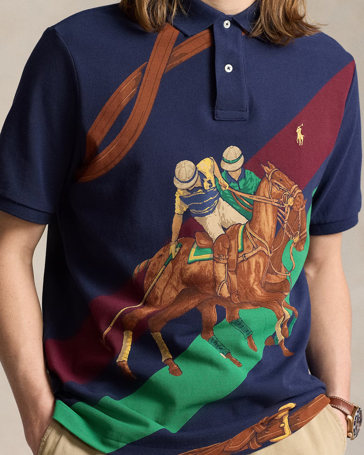 Ralph Lauren Classic Fit Equestrian Mesh Polo Shirt