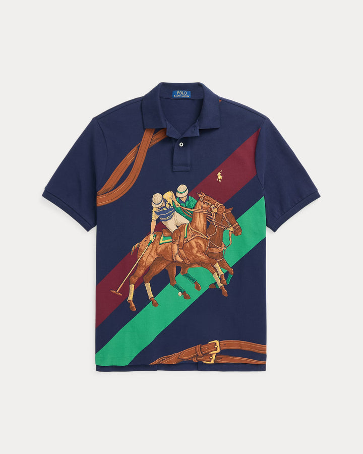 Ralph Lauren Classic Fit Equestrian Mesh Polo Shirt