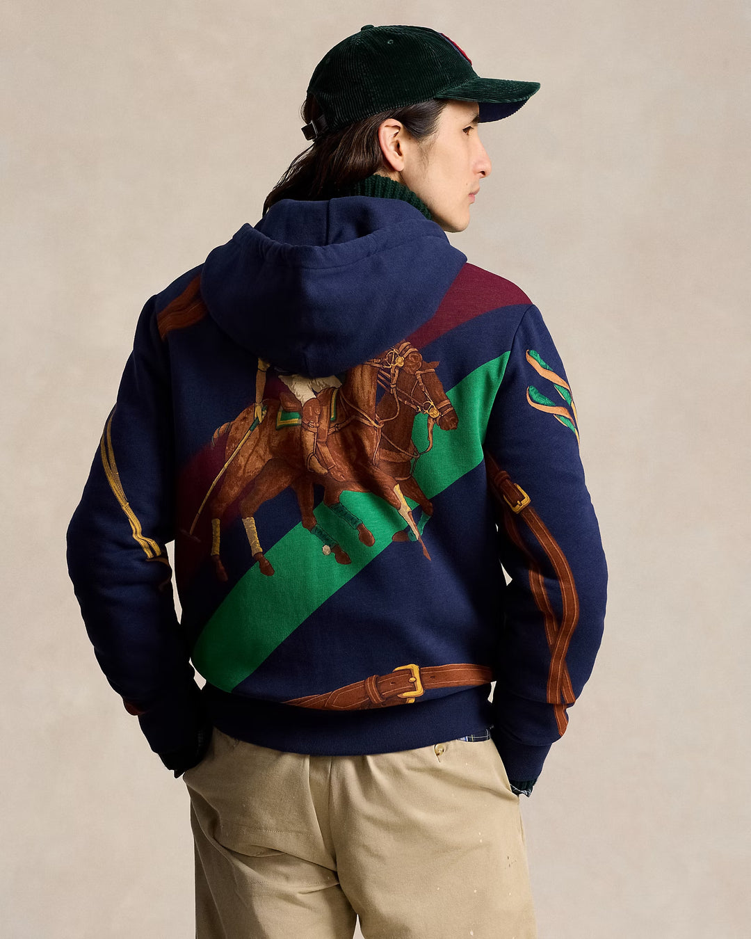 Ralph Lauren Equestrian Fleece Full-Zip Hoodie