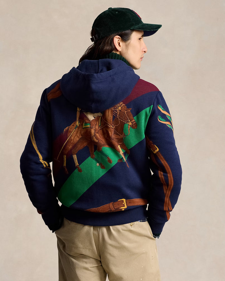 Ralph Lauren Equestrian Fleece Full-Zip Hoodie