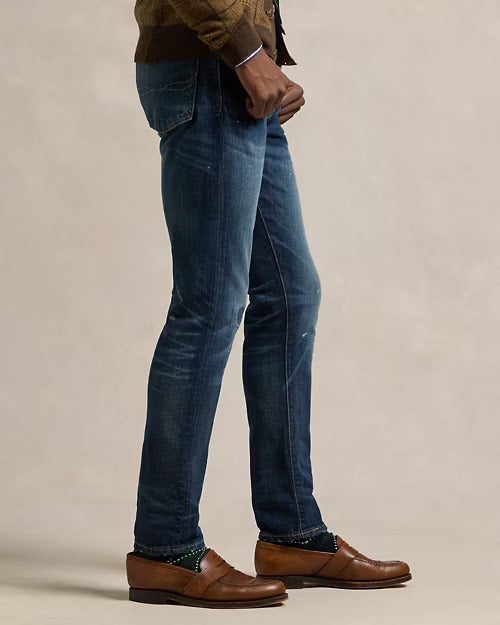 Ralph Lauren Sullivan Slim Stretch Distressed Jean
