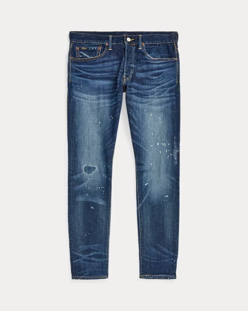 Ralph Lauren Sullivan Slim Stretch Distressed Jean