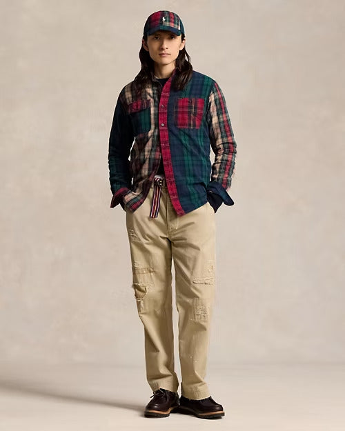 Ralph Lauren Classic Fit Plaid Oxford Fun Shirt