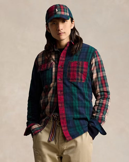 Ralph Lauren Classic Fit Plaid Oxford Fun Shirt