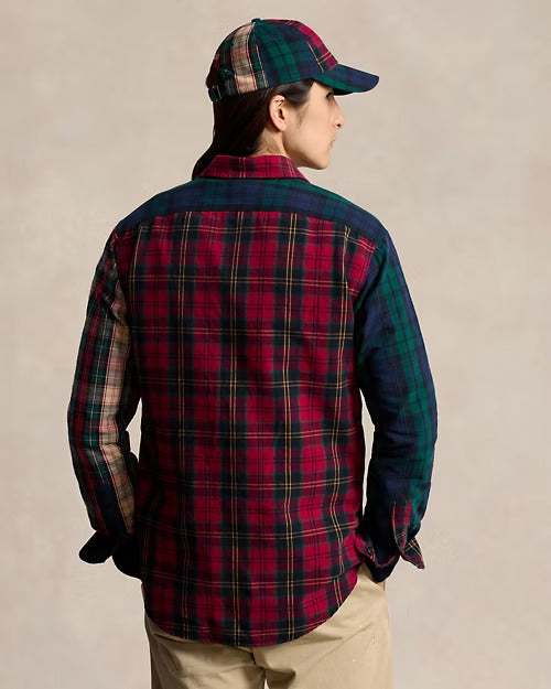 Ralph Lauren Classic Fit Plaid Oxford Fun Shirt