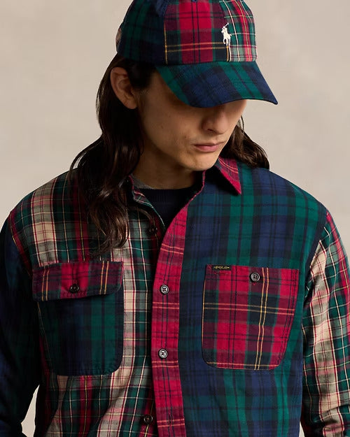 Ralph Lauren Classic Fit Plaid Oxford Fun Shirt