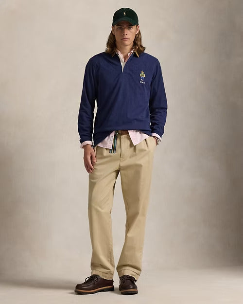 Ralph Lauren Classic Fit Polo Bear Jersey Rugby Shirt