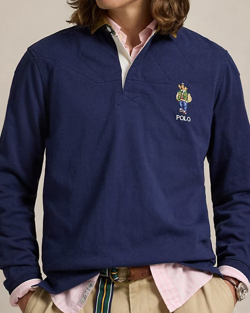 Ralph Lauren Classic Fit Polo Bear Jersey Rugby Shirt