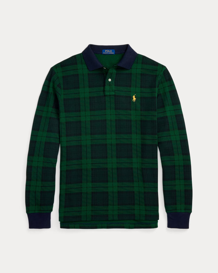 Ralph Lauren Classic Fit Plaid Polo Crest Polo Shirt