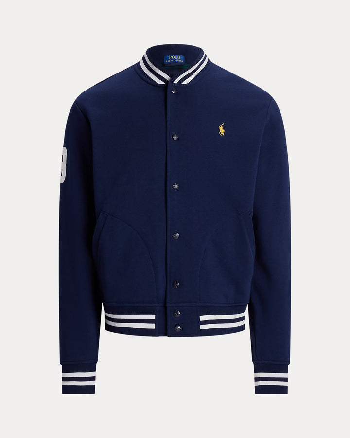 Ralph Lauren Polo Crest Fleece Baseball Jacket