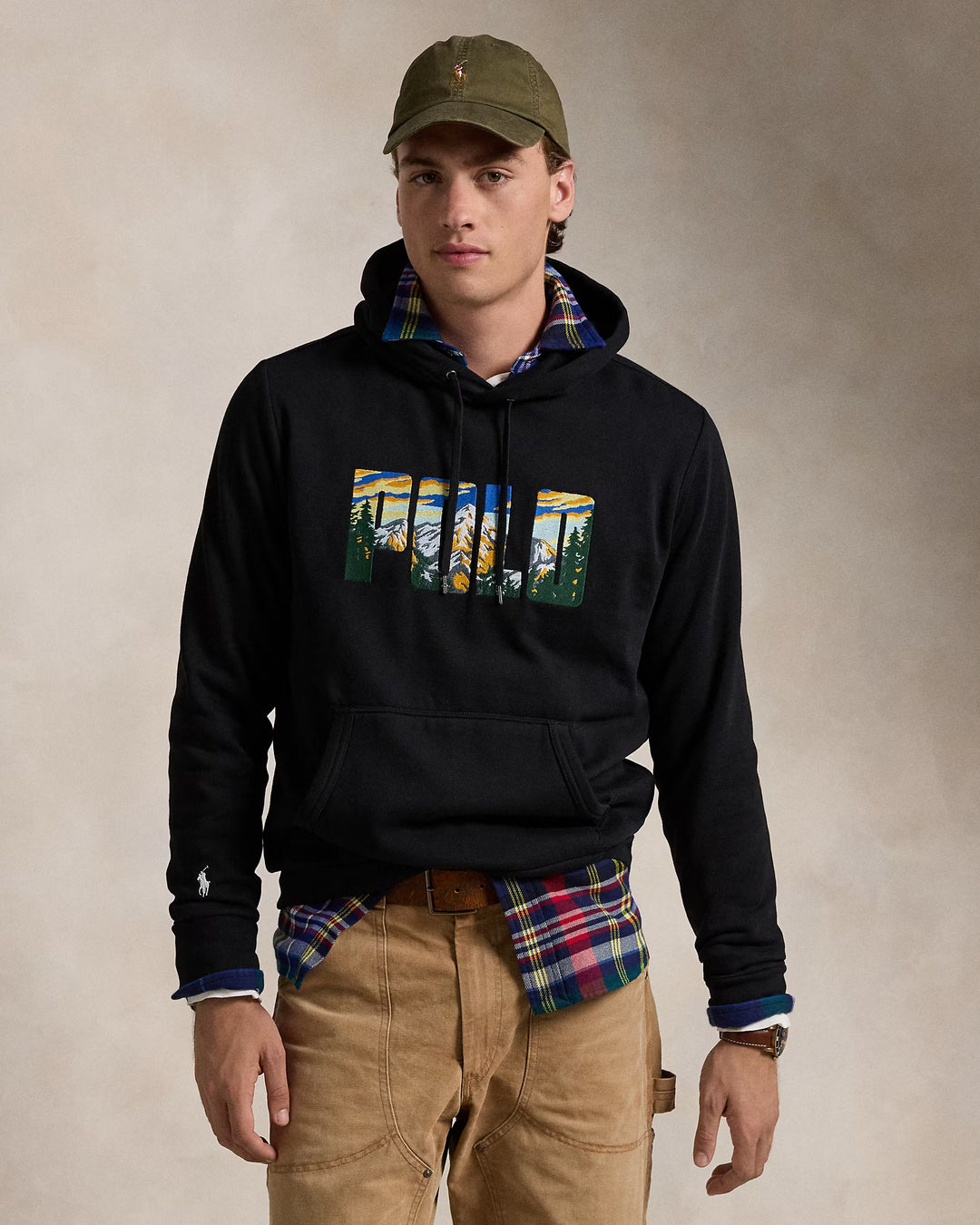 Ralph Lauren Logo Fleece Hoodie