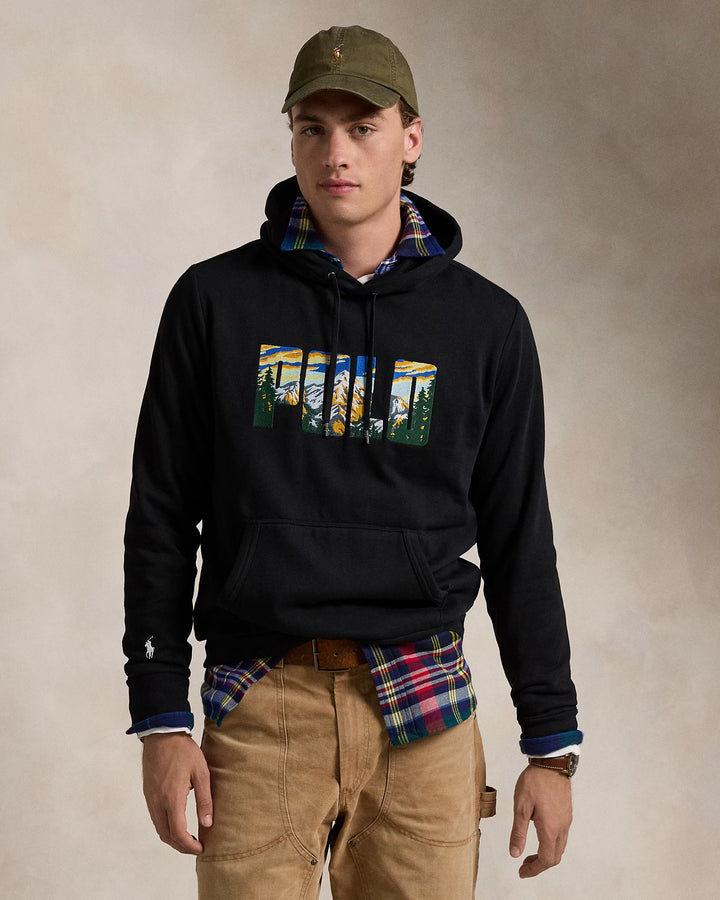 Ralph Lauren Logo Fleece Hoodie