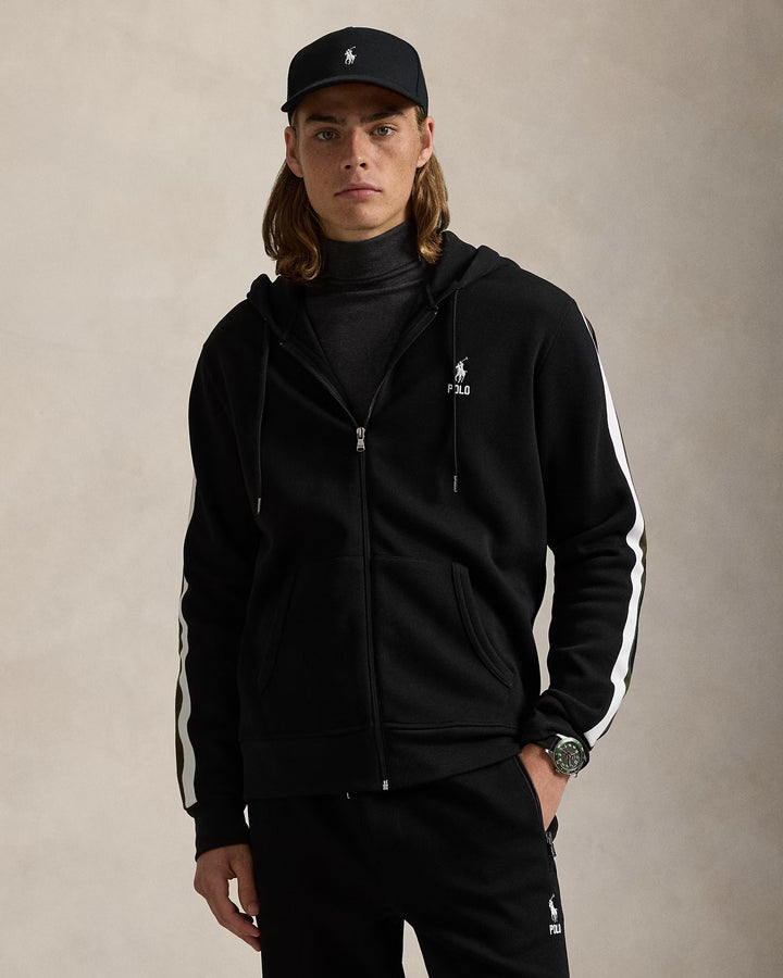 Ralph Lauren Double-Knit Full-Zip Hoodie