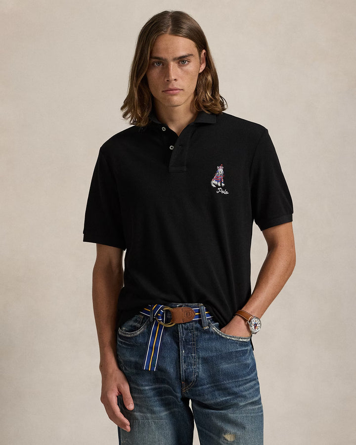 Ralph Lauren Classic Fit Dog-Embroidered Polo Shirt
