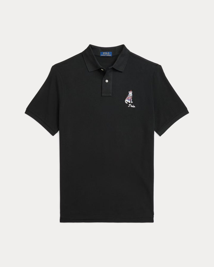 Ralph Lauren Classic Fit Dog-Embroidered Polo Shirt