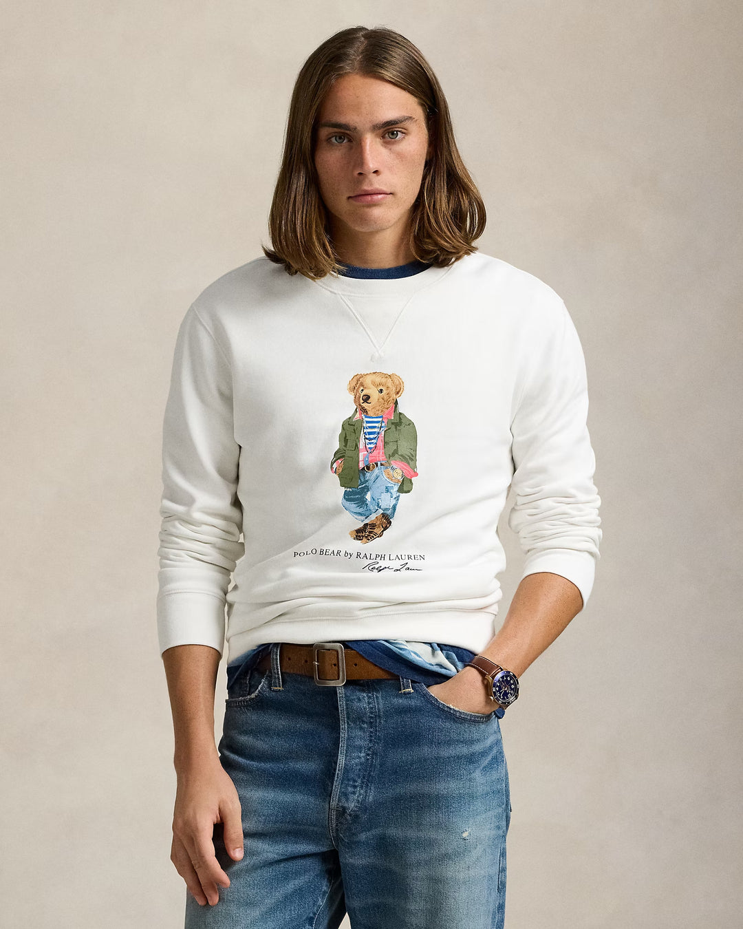 Ralph Lauren Polo Bear Fleece Sweatshirt