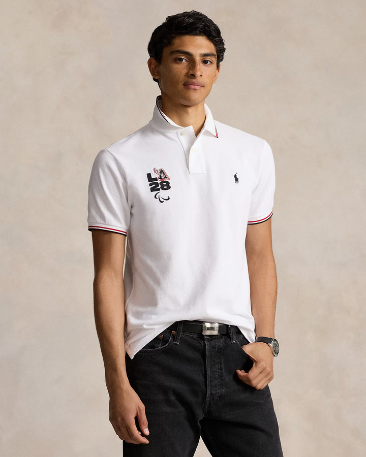 Ralph Lauren LA28 Paralympic Mesh Polo Shirt