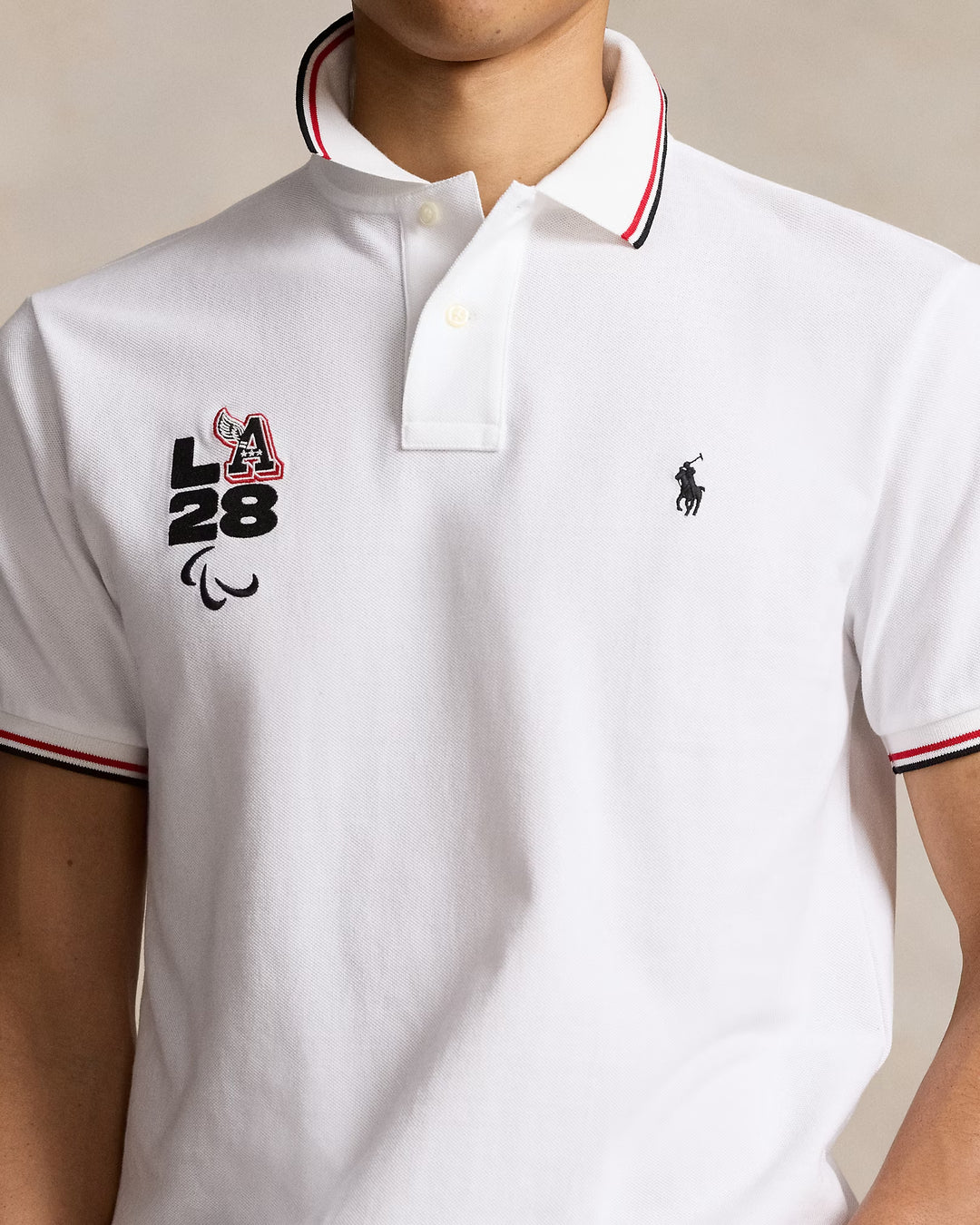 Ralph Lauren LA28 Paralympic Mesh Polo Shirt