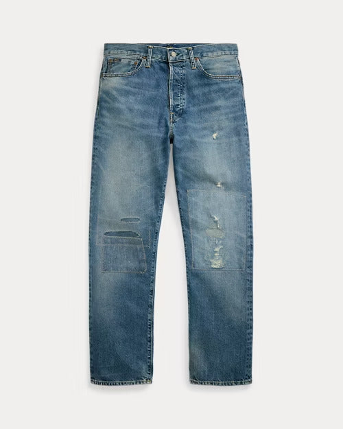 Ralph Lauren Heritage Straight Distressed Jean