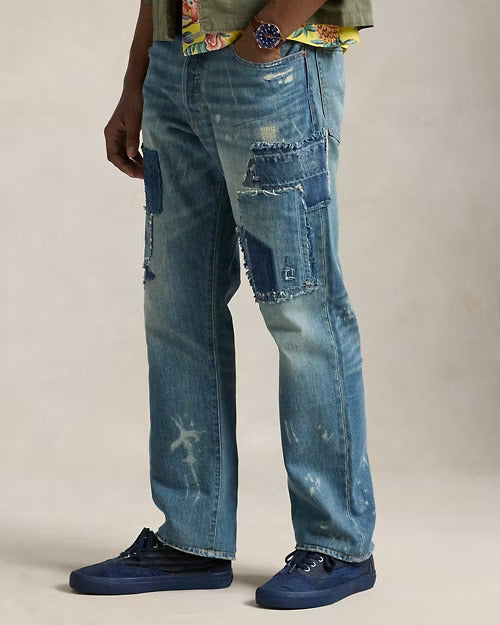 Ralph Lauren Vintage Classic Distressed Jean