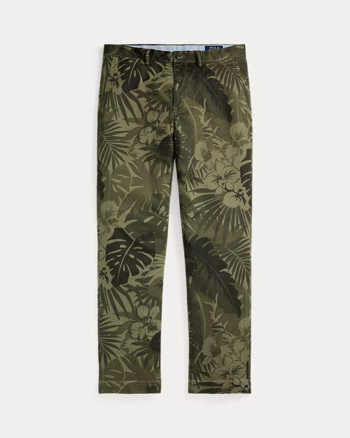 Ralph Lauren Stretch Straight Palm-Camo Chino Pant