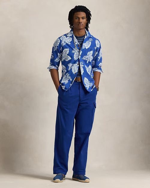 Ralph Lauren Relaxed Fit Pleated Twill Cargo Pant