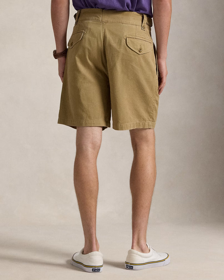 Ralph Lauren 7-Inch Classic Fit Pleated Twill Short