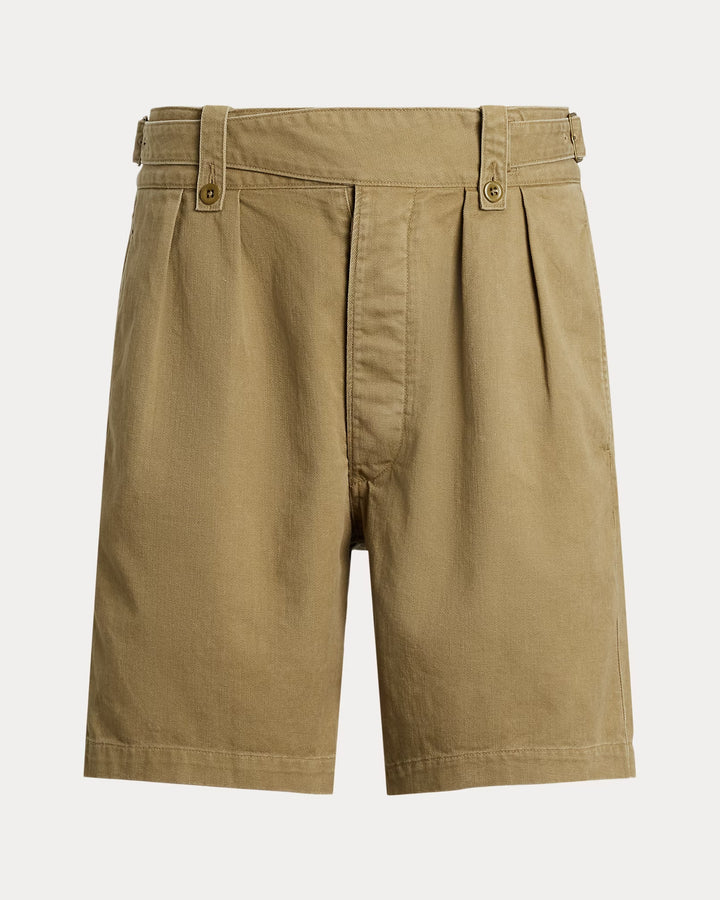 Ralph Lauren 7-Inch Classic Fit Pleated Twill Short