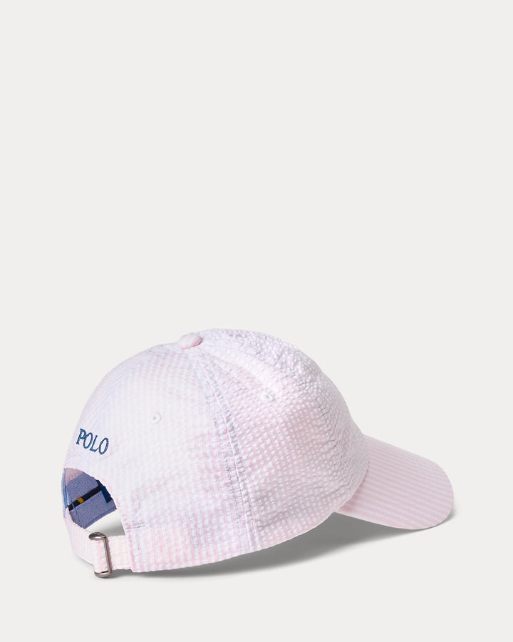 Ralph Lauren Seersucker Ball Cap