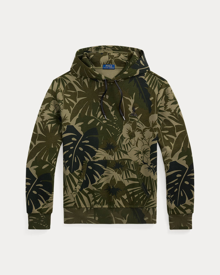 Ralph Lauren Palm-Camo Double-Knit Hoodie