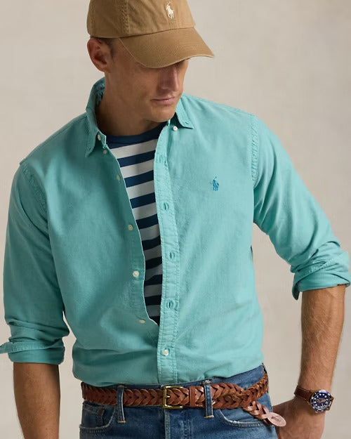 Ralph Lauren Garment-Dyed Oxford Shirt - All Fits